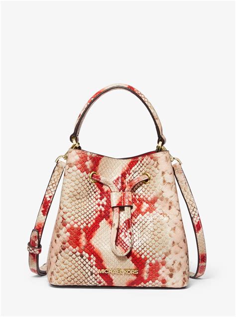 michael kors suri python|Michael Kors Suri Python Embossed Crossbody Bag .